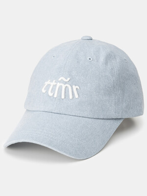 ttmr clam logo ball cap [grey blue]