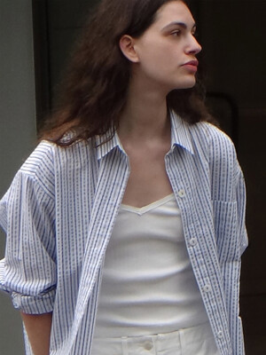[단독] Pieve oversized shirt (Stripe)