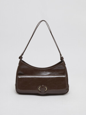 Oval room bag(Walnut brown)