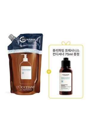 [두피쿨링] 퓨리파잉 프레시니스 샴푸 리필 500ml (+컨디셔너 디럭스 1종)