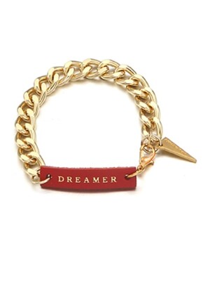 New Year Dreamer Chain Bracelet_RED