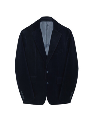 Corduroy Span Daddy Jacket  NAVY