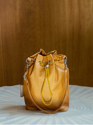 Mini Bucket Bag / Light Brown