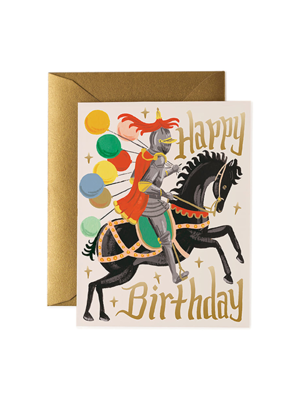 Knight Birthday Card 생일 카드
