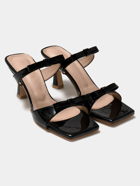 샌들 - 올클래식우먼 (ALLCLASSICWOMEN) - Ribbon Sandals Black / ALCW022
