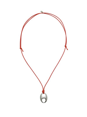 Pignose red necklace
