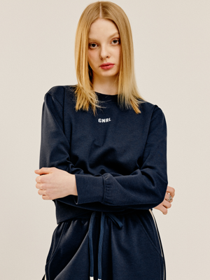 UNISEX GNRL 스웨트 셔츠 [NAVY] / SBC1U02011