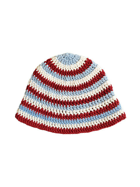 모자 - 플루프 (plouf ) - rouge recycled cotton bucket hat