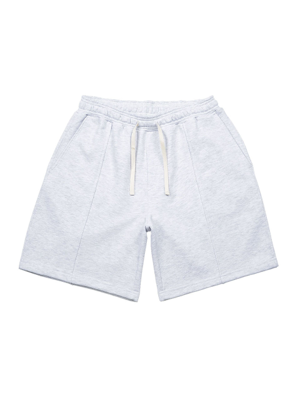 Essential Short Sweat Pants (White Melange)