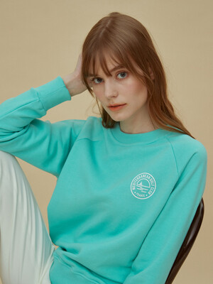 MINT CREW NECK SWEATSHIRT