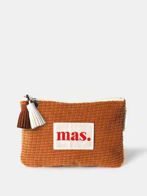 Basic pouch _ 옥수수 브라운