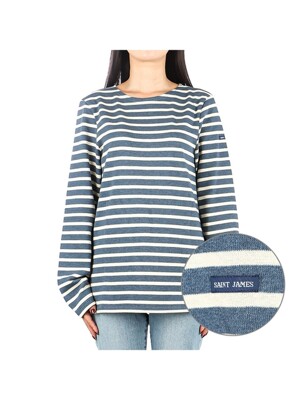 [세인트제임스] 23SS (6870 EI) 남녀공용 메르디앙 모던 긴팔 티셔츠