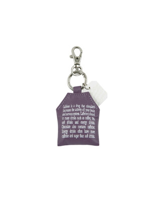 Teatime Keyring (purple)