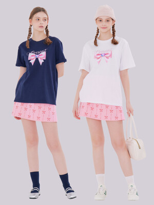 MET present t-shirts & skirt set