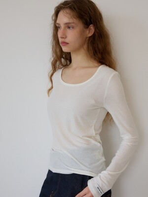 [1차 리오더] Basic Long Sleeve Tee _ white