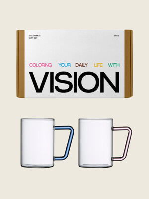 컬러머그컵GD 500ml 선물세트(2P)