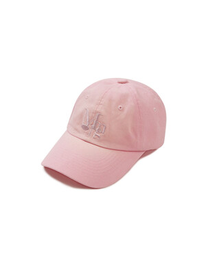 [Mmlg W] FADED COLOR BALL CAP (PINK)