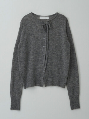 STRING CARDIGAN_GREY