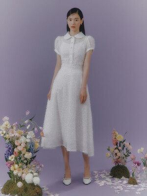 Fluffy flare skirt (3colors)