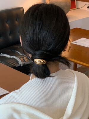 Rom hair tie_gold