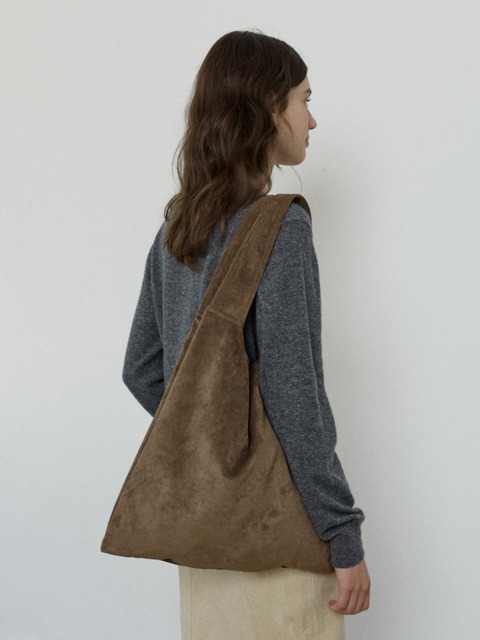드파운드 [티슈 PICK] pera bag (suede) - taupe