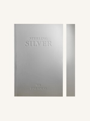 슬랩 노트 (A6, Silver)