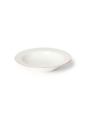 red line salad bowl