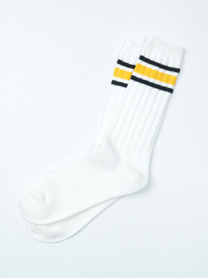 Heavyweight Socks - Yellow & Black Stripes