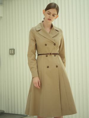 Trench Dress _Beige