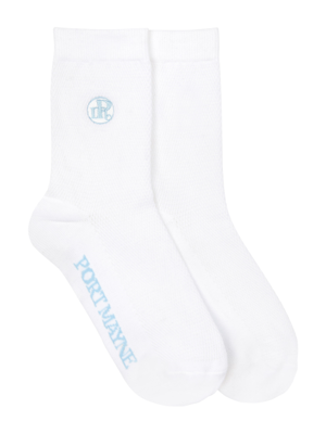 PREMIUM MESH CREW SOCKS - WHITE