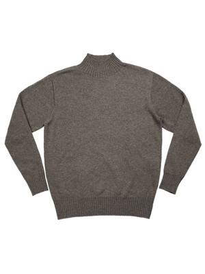 Whole Garment Mock-neck (Khaki)