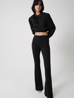 JUST JERSEY PANTS | black