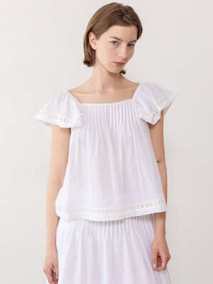 Cotton blouse_White
