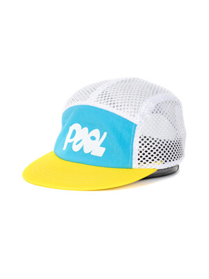 LIFE IS COOL RUNNERS CAP (TURQUOISE /YELLOW)