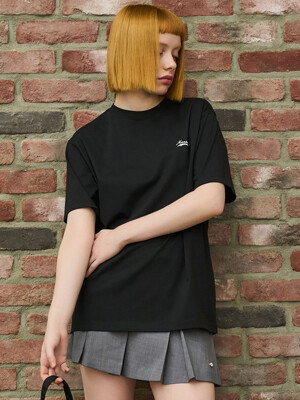 맨하탄 반팔 티셔츠 [BLACK] / SBD2U01013