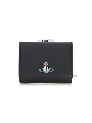[비비안 웨스트우드] FW24 여성 스몰 프레임 반지갑 5115002KW L001L N403