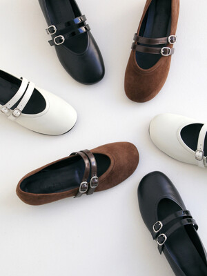 KIE double strap shoes_CB0141(3colors)