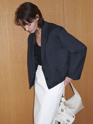 Striped Blouson Jacket SW5SJ109-13
