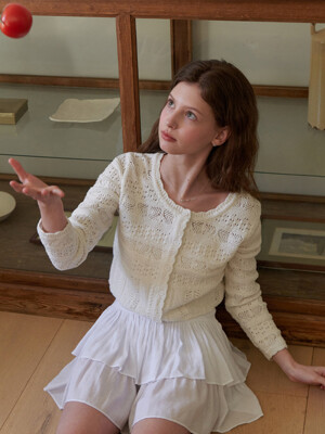 Darjeeling cardigan (ivory)