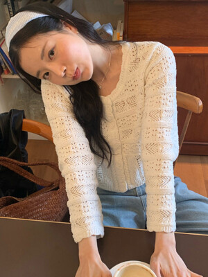 Darjeeling cardigan (ivory)