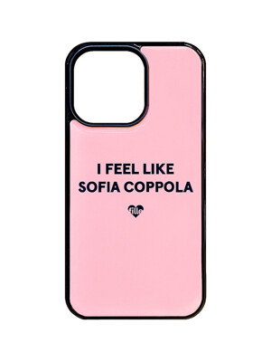 에폭시 I Feel Like iPhone Case - Baby Pink