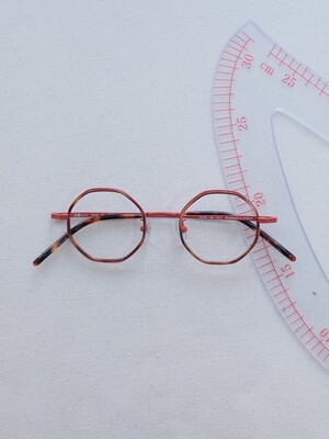ROSSO GLASSES RED TOLTOISE