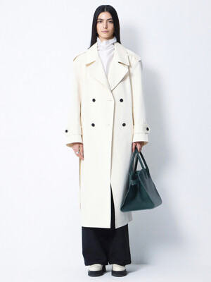 DERE DOUBLE TRENCH COAT