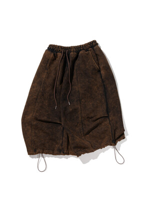 8PANEL BERMUDA BALLOON SHORT PANTS MSISP001-BR