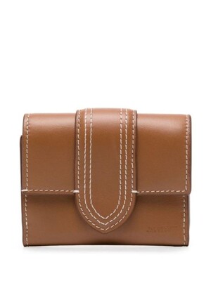25SS 자크뮈스 반지갑 233SL1193072811 LIGHT BROWN DOM