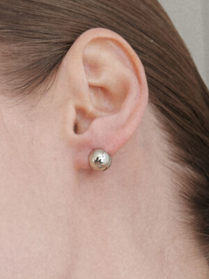 [Mamre]14k 9mm ball touch earring