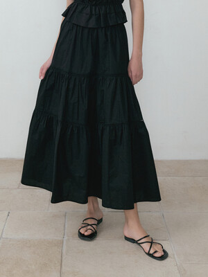Romantic Cancan Skirt (black)