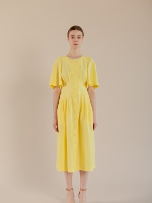 Soft Linen Ling Dress 3colors (TESOP82)