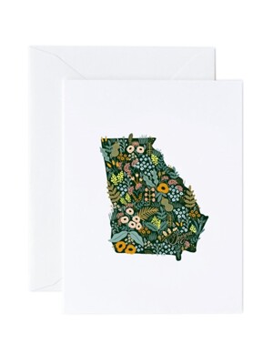 Georgia Wildflowers Card 도시 카드