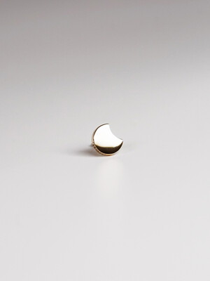 Lunaire earring, crescent moon 01
